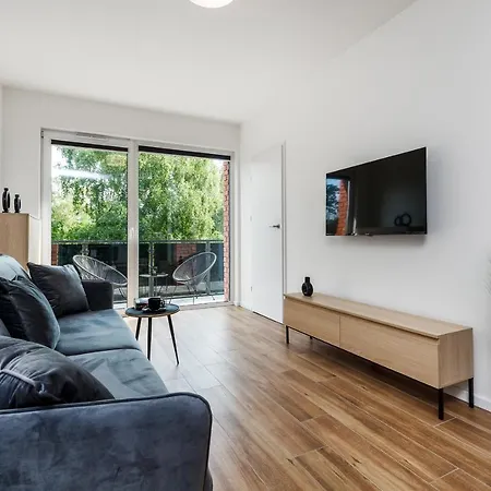 アパート Sloneczne Pilice - Apartament W Centrum Z Garazem Blisko Plazy Jastrzębia Góra